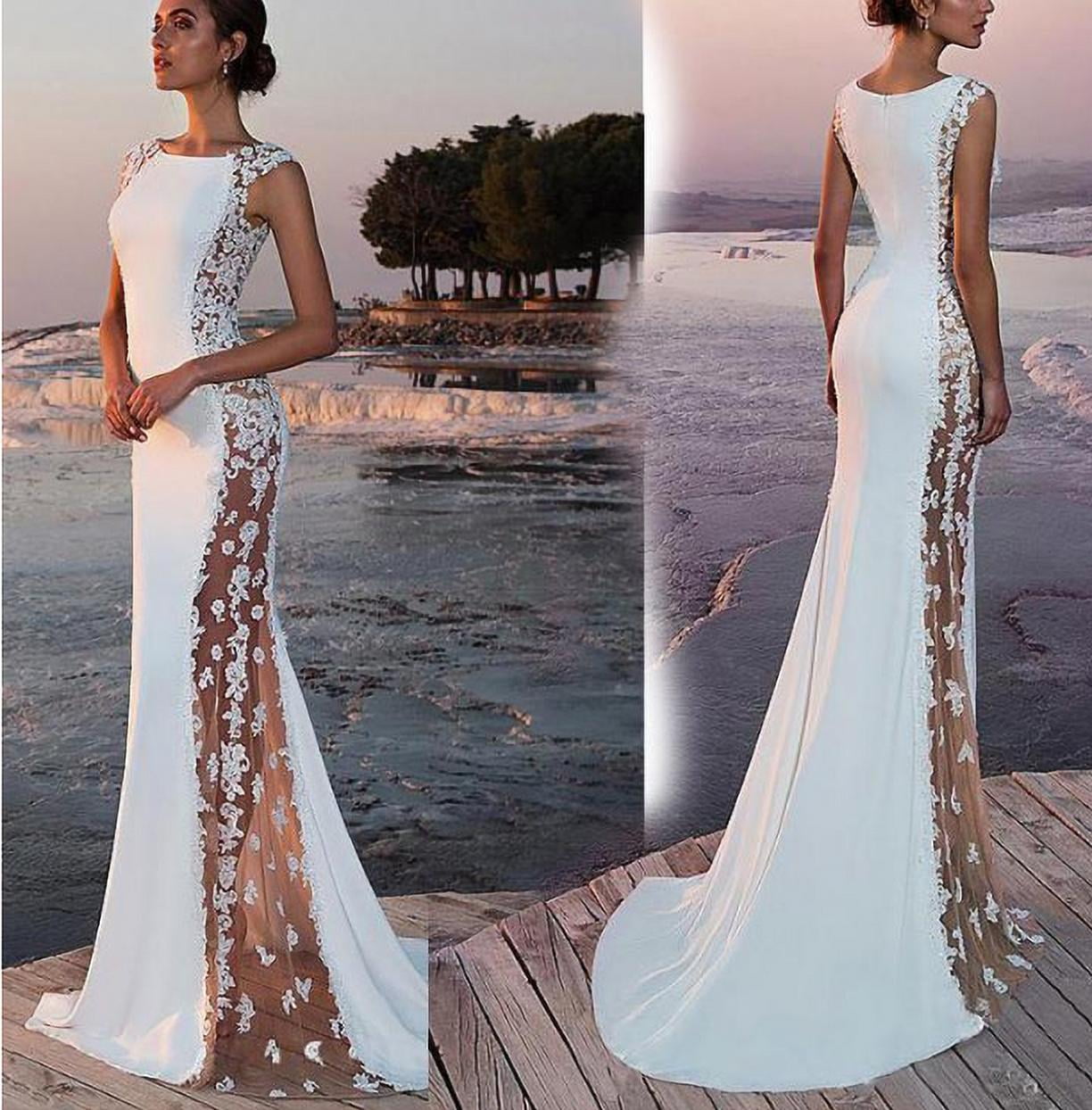 elegant white dress